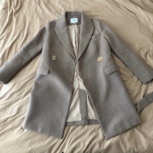 J.ING Beige Wool Blend Jacket